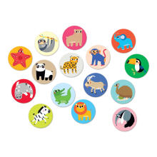 Banana Panda On-the-Go Memory Game Wild Animals Art.49101 Atmiņas spēles dzīvnieki ceļā