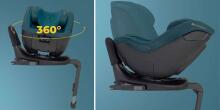 KinderKraft I-GUARD PRO I-SIZE 61-105 cm Art.KCIGUAPRGRY0000 Cool Grey autokrēsliņš 0-18 kg