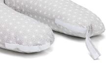 Fillikid Luxe Nursing pillow Art.519-67 Cube Grey Daudzfunkcionālais pakaviņš (190 cm)