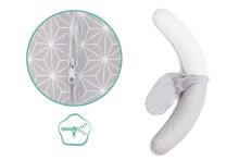 Fillikid Luxe Nursing pillow Art.519-67 Cube Grey Daudzfunkcionālais pakaviņš (190 cm)