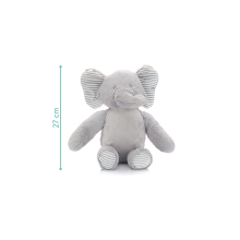 Fillikid Plush Toy Elephant Art.F129-03 Mīksta plīša rotaļlieta