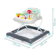 Fillikid Baby Walker Jungle Art.BG1504 Staigulis mazuļa pirmajiem soļiem