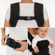 Fillikid Front Carrier Art.156837 Black 2-in-1 baby carrier (3.6 to 15 kg)