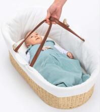 Fillikid Moses basket nature Art.1330-05 Плетеная люлька-переноска