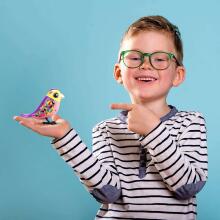 SILVERLIT интерактивная птичка в клетке Digibirds