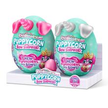 RAINBOCORNS plīša rotaļlietu komplekts "Sparkle Heart Surprise Combo", 6 sērija, "Puppycorn Surprise Bow", 2 gab., 9275