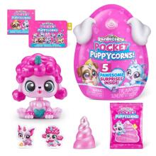 RAINBOCORNS figūra ar piederumiem "Pocket Puppycorn", 1 sērija, 5 aksesuāri, 9285