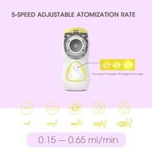 Feellife Mesh Air Art.156985 Yellow Портативный паровой ингалятор(небулайзер)