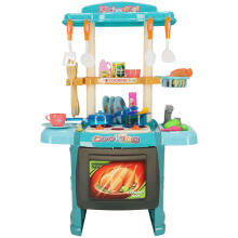 Ikonka Plastic Kitchen Art.KX4306 Кухня с аксессуарами и световыми эффектами