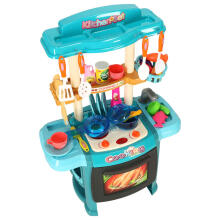 Ikonka Plastic Kitchen Art.KX4306 Кухня с аксессуарами и световыми эффектами