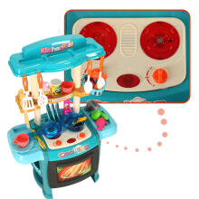 Ikonka Plastic Kitchen Art.KX4306 Кухня с аксессуарами и световыми эффектами