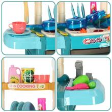 Ikonka Plastic Kitchen Art.KX4306 Кухня с аксессуарами и световыми эффектами