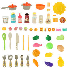 Ikonka Plastic Kitchen Art.KX4304 Virtuve ar piederumiem un gaismas efektiem