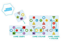 FLEXIQ Galda spēle ´´Pattern Party!´´