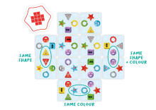 FLEXIQ Galda spēle ´´Pattern Party!´´