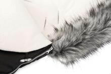 Sensillo Eskimo Art.SILLO-8330 Black Спальный мешок  для коляски на натуральной овчинке