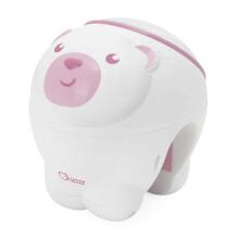 Chicco Polar Bear Art.CHIZ-061132 Pink Музыкальная игрушка-проектор Медвежонок  со звёздами ПОВРЕЖДЕННАЯ УПАКОВКА!!!