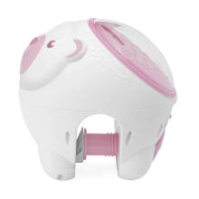 Chicco Polar Bear Art.CHIZ-061132 Pink Музыкальная игрушка-проектор Медвежонок  со звёздами ПОВРЕЖДЕННАЯ УПАКОВКА!!!
