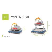 4Baby Swing'n push Art.157080 Blue Staigulis mazuļa pirmajiem soļiem