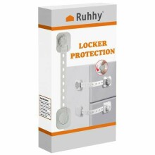 Security - lock for Ruhhy cabinets Art.21913 Universālas slēdzenes (6 gab.)