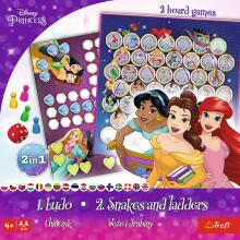 TREFL DISNEY PRINCESS Настольная игра 2 в 1 Принцессы