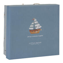 Little Dutch Sailors Bay Art.8615 Komplekts augstākas kvalitātes -kokvilnas miega lupatiņa , (100% dabisks)