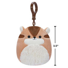 SQUISHMALLOWS Piespraužama plīša rotaļlieta, 8 cm, W17