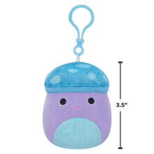 SQUISHMALLOWS Piespraužama plīša rotaļlieta, 8 cm, W17