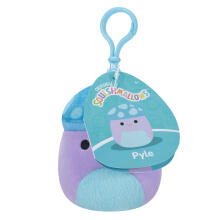 SQUISHMALLOWS Piespraužama plīša rotaļlieta, 8 cm, W17