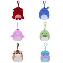 SQUISHMALLOWS Piespraužama plīša rotaļlieta, 8 cm, W17