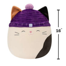 SQUISHMALLOWS W17 Plīša rotaļlieta, 40 cm
