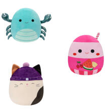 SQUISHMALLOWS W17 Plīša rotaļlieta, 40 cm
