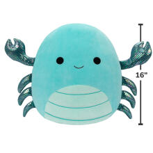 SQUISHMALLOWS W17 Plīša rotaļlieta, 40 cm