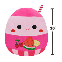 SQUISHMALLOWS W17 Plīša rotaļlieta, 40 cm