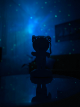Cosmorob Space Projector Nakts gaismas LED 3D gaismas efektu projektors - robots