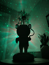Cosmorob Space Projector Nakts gaismas LED 3D gaismas efektu projektors - robots