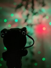 Cosmorob Space Projector Nakts gaismas LED 3D gaismas efektu projektors - robots