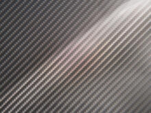 Ikonka Art.KX10187 Carbon 4D silver foil roll 1.52x30m 9086