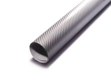 Ikonka Art.KX10187 Carbon 4D silver foil roll 1.52x30m 9086
