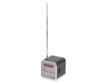 Ikonka Art.KX5773 Uzlādējams pārnēsājamais radio Bluetooth LCD skaļrunis TD-V26