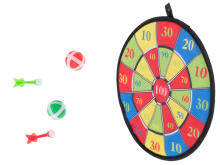 Ikonka Art.KX5619 Velcro dart game safe darts darts target 28cm