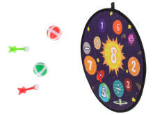 Ikonka Art.KX5618 Velcro dart game safe darts darts target 36cm