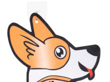 Ikonka Art.KX5615 Velcro šautriņu spēle drošs šautriņu mērķis corgi