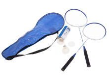 Ikonka Art.KX5603 Badminton rackets + shuttlecocks case