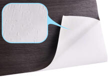 Ikonka Art.KX5524 Self-adhesive foil roll wallcovering oak dark grey 1,22x50m