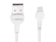 Ikonka Art.KX5326 L-BRNO Lightning fast charging cable white