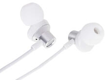 Ikonka Art.KX5323 L-BRNO 3.5mm wired jack earphones white