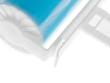 Ikonka Сleansing gel roller Art.KX5314 Clothes roller gel brush for cleaning upholstery hair