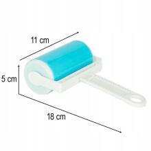 Ikonka Сleansing gel roller Art.KX5314 Clothes roller gel brush for cleaning upholstery hair