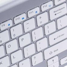 Ikonka Art.KX5112_1 Smart TV bezvadu tastatūra sudraba krāsā